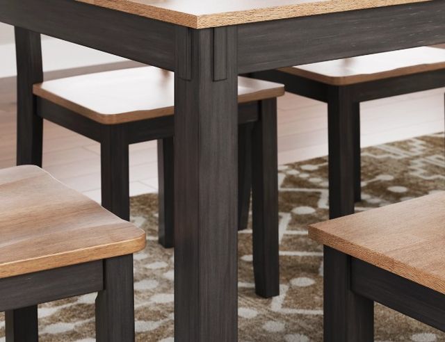 Signature Design by Ashley® Gesthaven 6-Piece Brown/Natural Dining Table Set-6