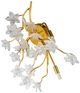 A & B Home Clear/Gold Wall Mounted Light-2