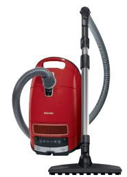 Miele Complete C3 Mango Red Canister Vacuum | Yale Appliance