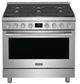 Frigidaire Professional® 36'' Stainless Steel Free Standing Dual Fuel Natural Gas Range-0