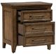 Liberty Furniture Carolina Park Amber Brown Nightstand-4