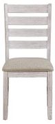 Mazin Furniture Ithaca 5 Piece Grayish White Dining Set-4