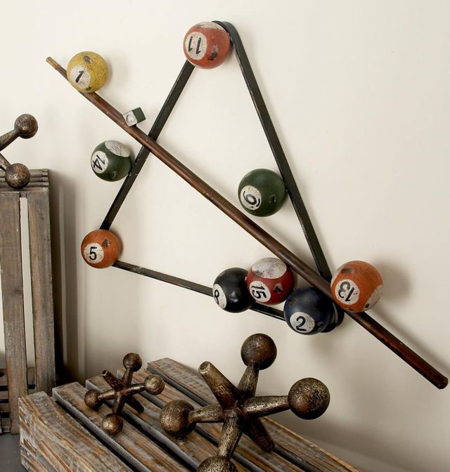Deco Marche Games Pool Wall Decor-3