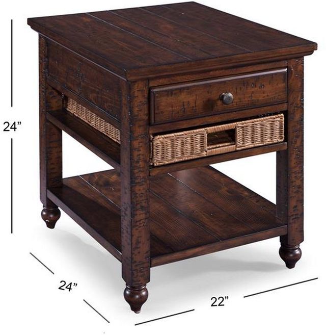 Magnussen Home® Cottage Lane Coffee End Table-1