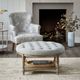Olliix by Martha Stewart Grey Cedric Accent Ottoman-4