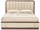 Michael Amini® Mason Park Umber King Platform Panel Bed with Lift Mechanism and Slats-1