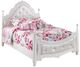 Signature Design by Ashley® Exquisite 5-Piece White Full Poster Bed Set-1