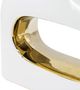 A & B Home Gold/White Vase-5