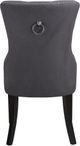 Meridian Furniture Nikki Gray Velvet Dining Chair-2