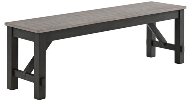 American Wholesale Furniture Holly Manor Brown Dining Bench-0