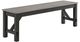American Wholesale Furniture Holly Manor Brown Dining Bench-0