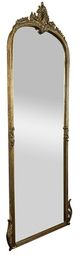 A & B Home Gold Mabon Floor Wall Mirror-1