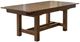 A-America® Mariposa Rustic Whiskey Trestle Dining Table-0