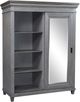 aspenhome® Caraway Aged Slate Sliding Door Chest-1