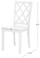 Powell® Maui White Side Chair -2