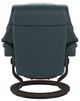 Stressless® by Ekornes® Customizable Reno Medium Manual Recliner and Ottoman with Classic Base-4