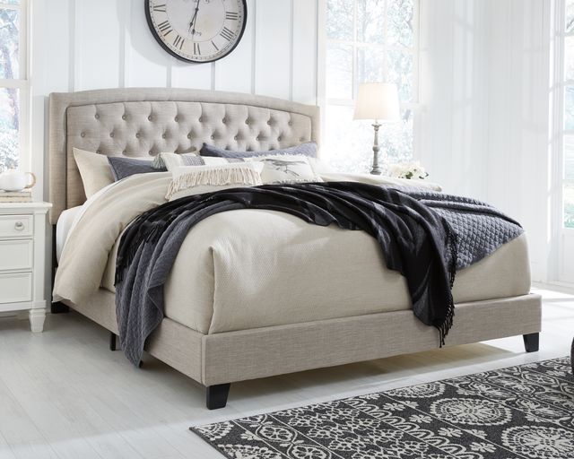 Signature Design by Ashley® Jerary Gray King Upholstered Bed-2