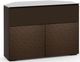 Salamander Designs® Berlin 329 CR Corner Cabinet-Textured Wenge-0
