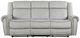 Homelegance® Brennen Mist Double Manual Reclining Sofa-2