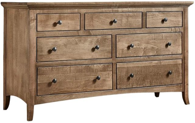 Archbold Furniture Customizable Amish Essentials Provence 7-Drawer Dresser-0