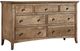 Archbold Furniture Customizable Amish Essentials Provence 7-Drawer Dresser-0
