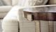 Lexington Home Laurel Canyon Wetherly Brown Top Accent Table with Silver Leaf Base-2