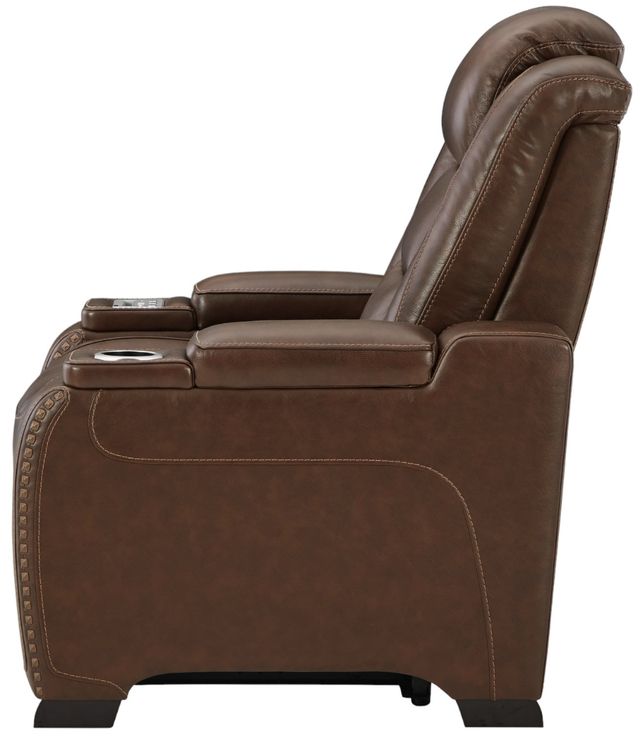 Signature Design by Ashley® The Man-Den Mahogany Power Recliner-3