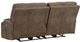 Signature Design by Ashley® Beckley Place Earth Power Reclining Sofa with Adjustable Headrest-4