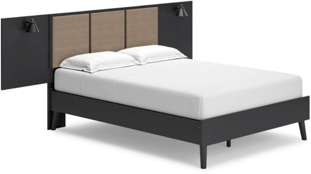 Signature Design by Ashley® Charlang Two-Tone Full Panel Bed with 2 Extensions-0