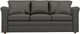 La-Z-Boy® Leah Charcoal Queen Sleeper Sofa-1