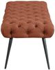 Coaster® Ella Rust Upholstered Bench-2