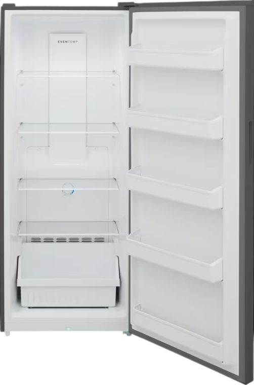 Frigidaire® 28" 13 Cu. Ft. Fingerprint-Resistant Stainless Steel Look Upright Freezer-1