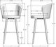 Amisco Customizable Benson Swivel Bar Stool-2