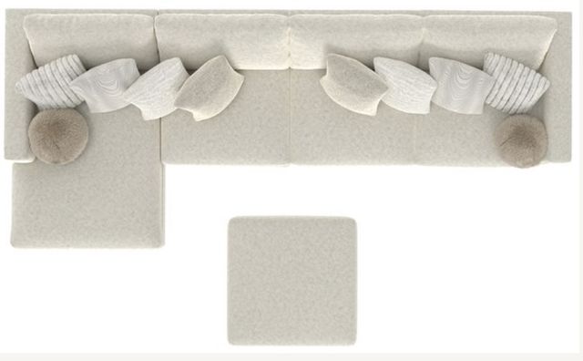 Jackson Furniture Ritzy 5-Piece Bone Left-Arm Facing Sectional with Ottoman-3