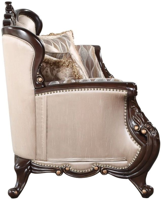 New Classic® Home Furnishings Constantine Beige/Cherry Sofa-3