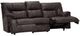 Franklin™ Henson Commodore Shadow Manual Reclining Sofa with Drop Down Table-1