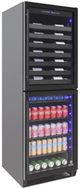 Vinotemp Butler Series 24" Black Freestanding Dual-Zone Wine and Beverage Cooler-2