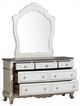Homelegance® Cinderella Antique White/Gray/Oak Dresser-3