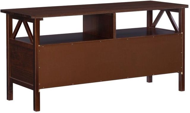 Linon Titian Antique Tobacco TV Stand -3