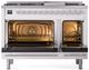 Ilve® Professional Plus II 48" Custom RAL Color Pro Style Dual Fuel Range-1