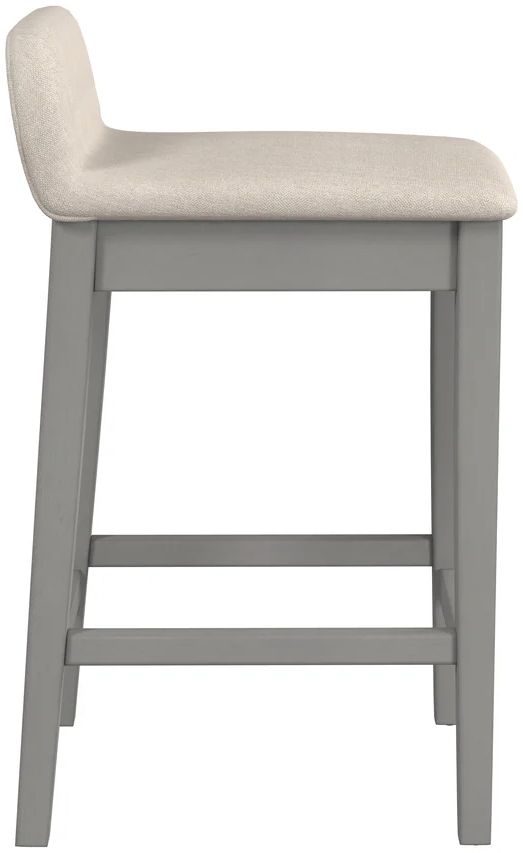 HH2 Home Renmark Gray/Beige Counter Height Stool-3