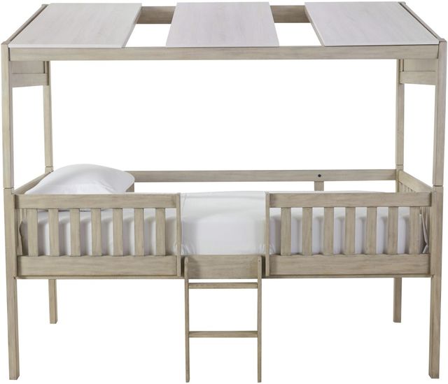 Signature Design by Ashley® Wrenalyn Two-Tone Twin Loft Bed with Ladder-2