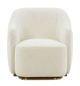 VIG Furniture Modrest Masha Off-White Sherpa Accent Chair-1