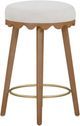 TOV Furniture Oodle Cream/Light Walnut Counter Stool-1
