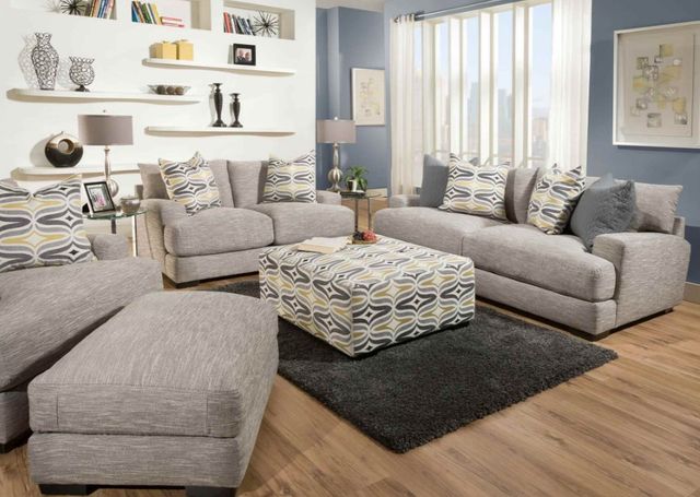 Franklin™ Barton Hannigan Fog 67" Loveseat-1