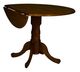 John Thomas Furniture® Dining Essentials Espresso Round Dining Table-0