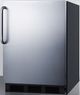Summit® 24" 5.1 Cu. Ft. Stainless Steel Compact Refrigerator-1