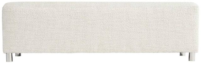 Bernhardt Modulum Polished Stainless Steel/White Bench-1