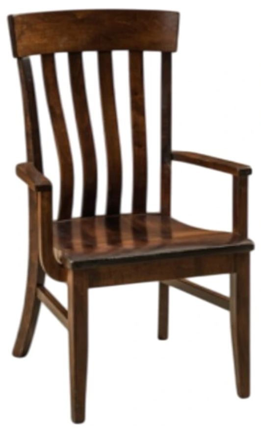 Archbold Furniture Customizable Amish Essentials Ryan Arm Chair-0