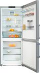 Miele 30 in. 15.3 Cu. Ft. CleanTouch Steel Counter Depth Bottom Freezer Refrigerator-1